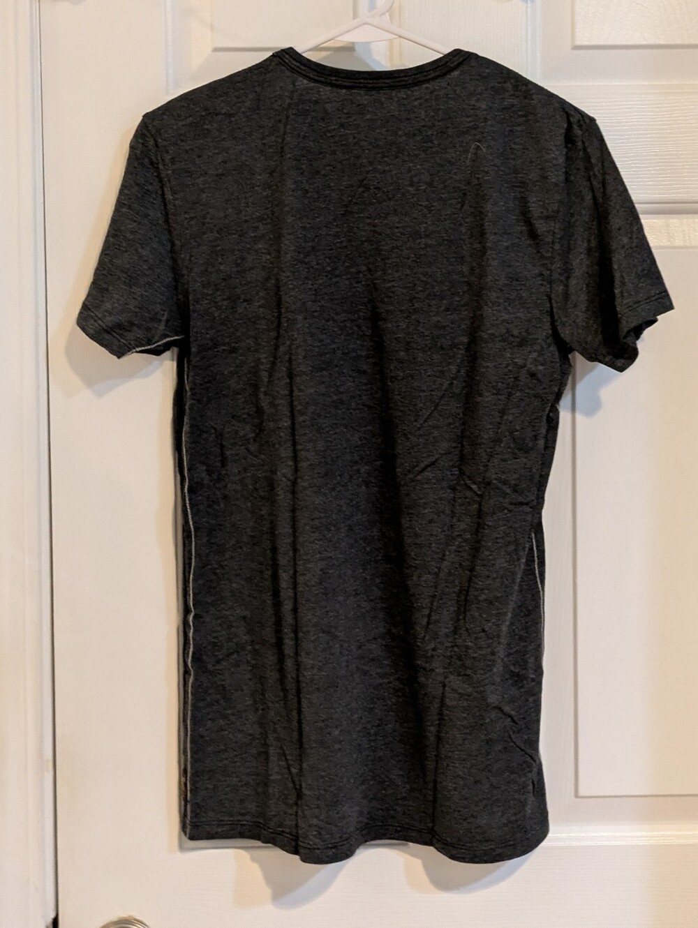 TNA Men's Charcoal Short-Sleeve Tee with Red Depeche Mode Graphic - Picture 2 of 3